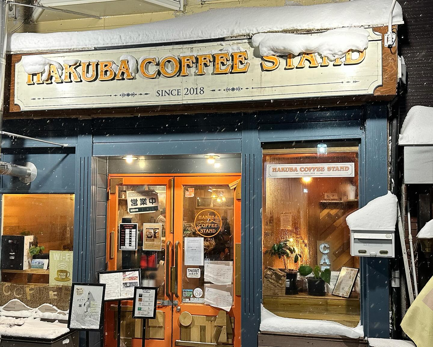 #worldcoffeetour still alive with a late night hakuba edition, amazing little coffee roaster.