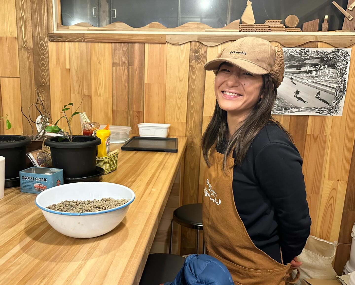 #worldcoffeetour still alive with a late night hakuba edition, amazing little coffee roaster.