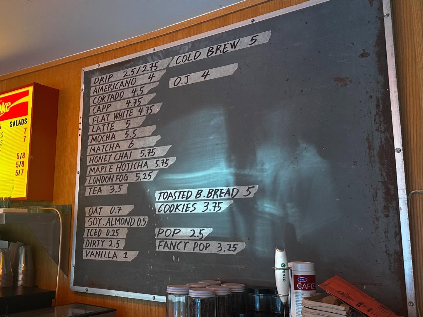 Toronto leg of the trip coming to a close, one last stop on the #worldcoffeetour, Made Rite, a super cool new cafe with a Lego espresso machine that some one obviously needs to buy for me.