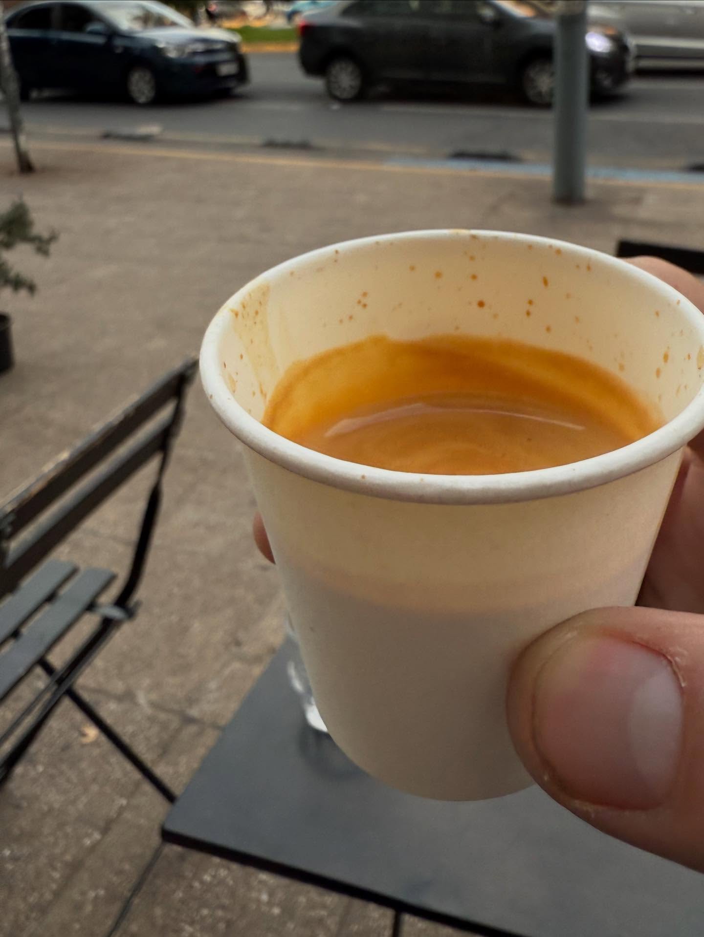 Ran into this cafe wandering around, probably the best logo I've seen on the #worldcoffeetour #canipetthatdog