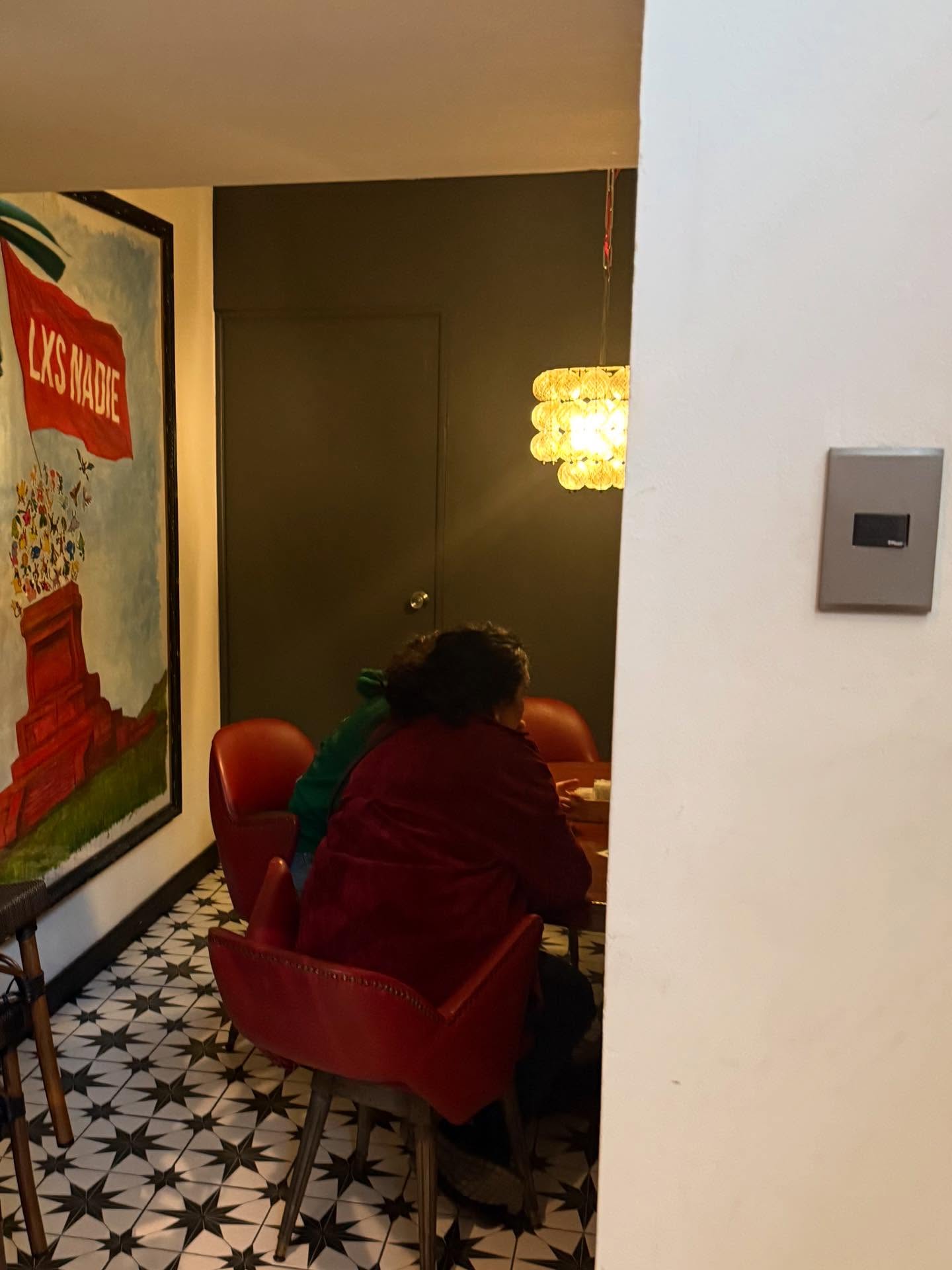 Ran into this cafe wandering around, probably the best logo I've seen on the #worldcoffeetour #canipetthatdog