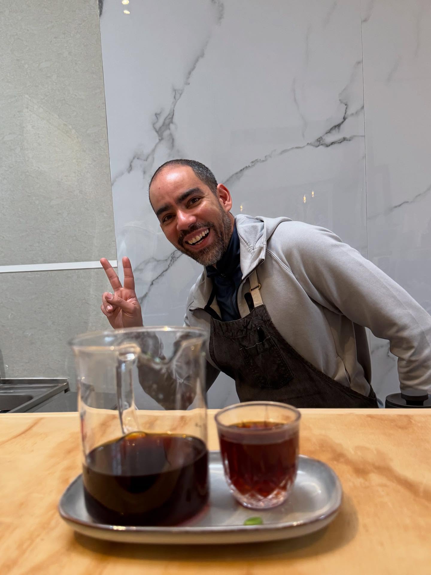 Latergram post from our last day in Santiago @pacecoffeecl was the top rated cafe in 'little Italy' (in no way Italian). They are a testament to the care and love that coffee culture can have when